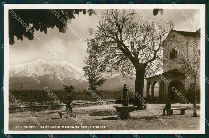 Cuneo città Santuario Madonna degli Angeli Foto cartolina MT6925 – fronte