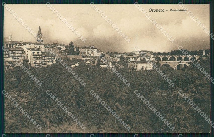 Cuneo Dronero cartolina MT6928 – fronte
