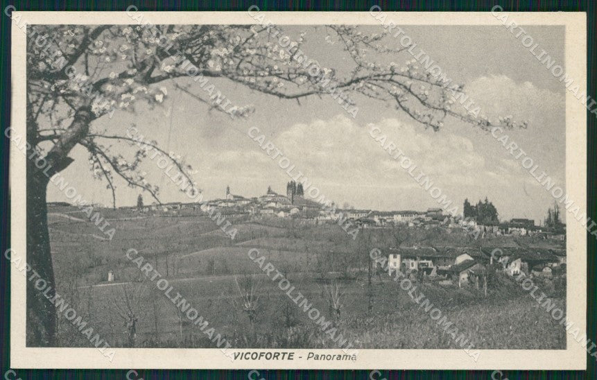 Cuneo Vicoforte Panorama cartolina MT6936 – fronte