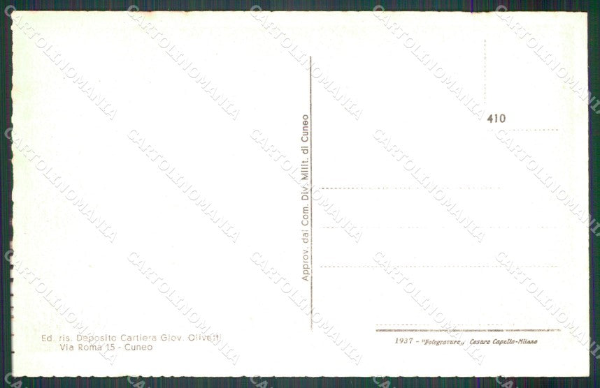 Cuneo Venasca Valle Varaita cartolina MT6943 – retro
