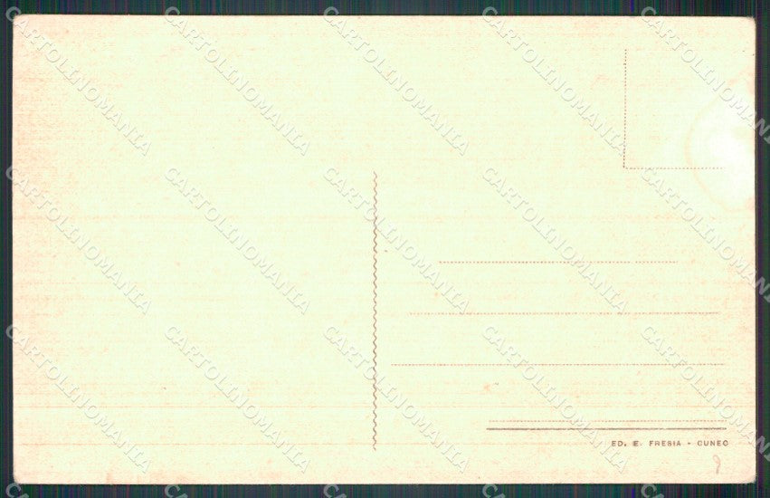 Cuneo Acceglio Valle Macra Saretto cartolina MT6956 – retro