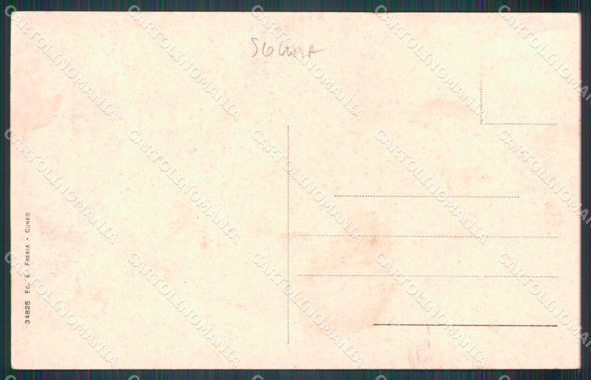 Cuneo Acceglio Valle Macra Villar SCOLLATA cartolina MT6958 – retro