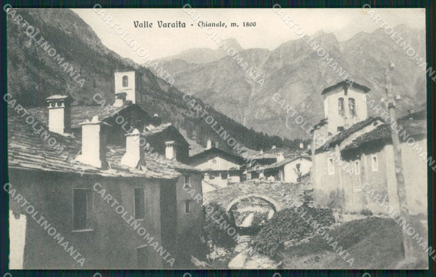 Cuneo Valle Varaita Chianale cartolina MT6965 – fronte
