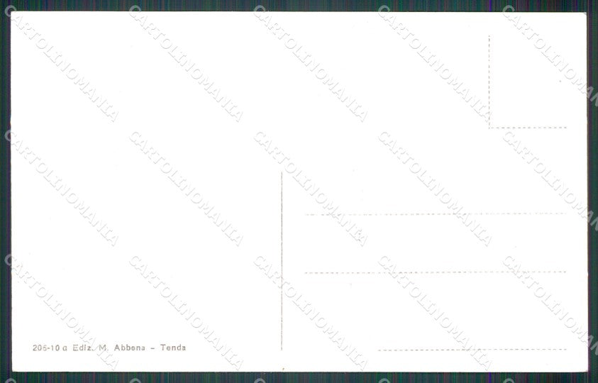 Cuneo Tenda Valle Roia cartolina MT6967 – retro