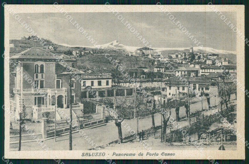 Cuneo Saluzzo cartolina MT6972 – fronte