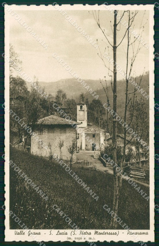 Cuneo San Pietro Monterosso Santa Lucia cartolina MT6976 – fronte