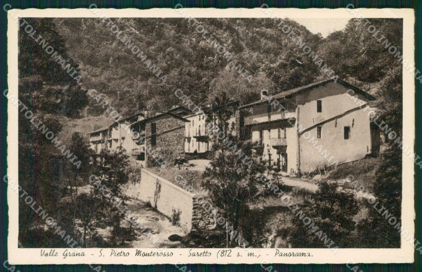 Cuneo San Pietro Monterosso Saretto cartolina MT6977 – fronte