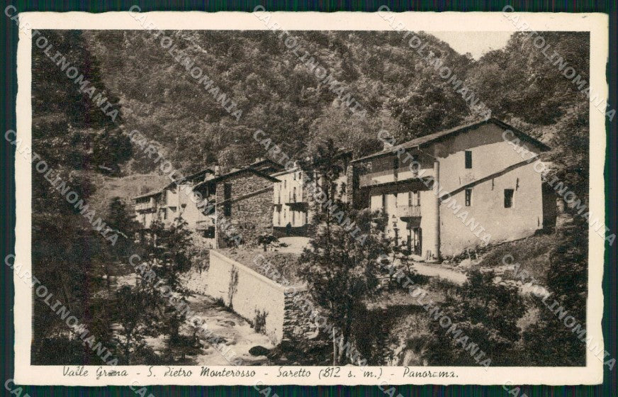 Cuneo San Pietro Monterosso Saretto cartolina MT6979 – fronte
