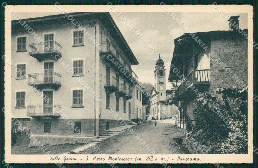 Cuneo San Pietro Monterosso Valle Grana cartolina MT6980 – fronte