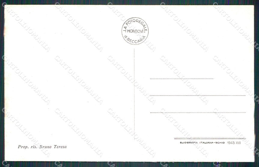 Cuneo Levaldigi cartolina MT6983 – retro