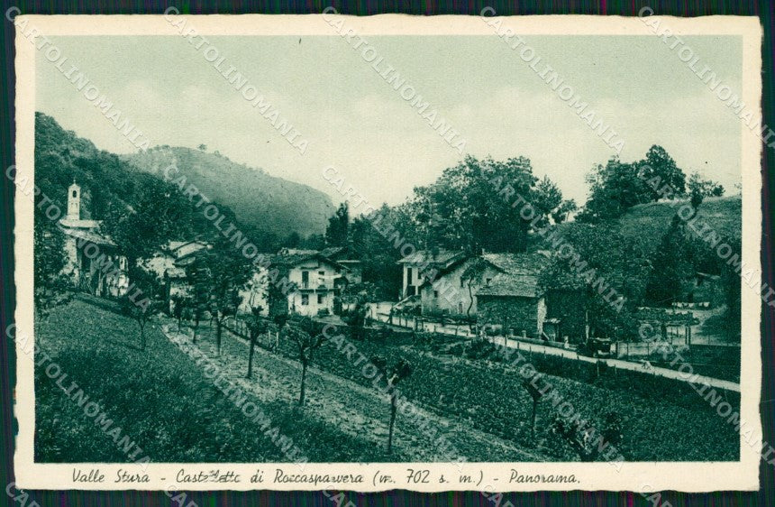 Cuneo Castelletto di Roccasparvera Valle Stura cartolina MT6986 – fronte