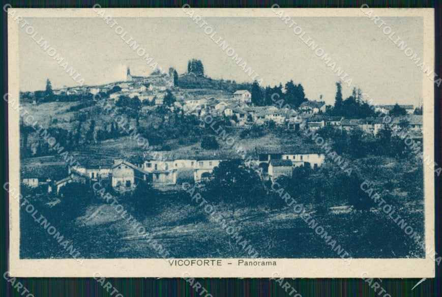 Cuneo Vicoforte Panorama cartolina MT6991 – fronte