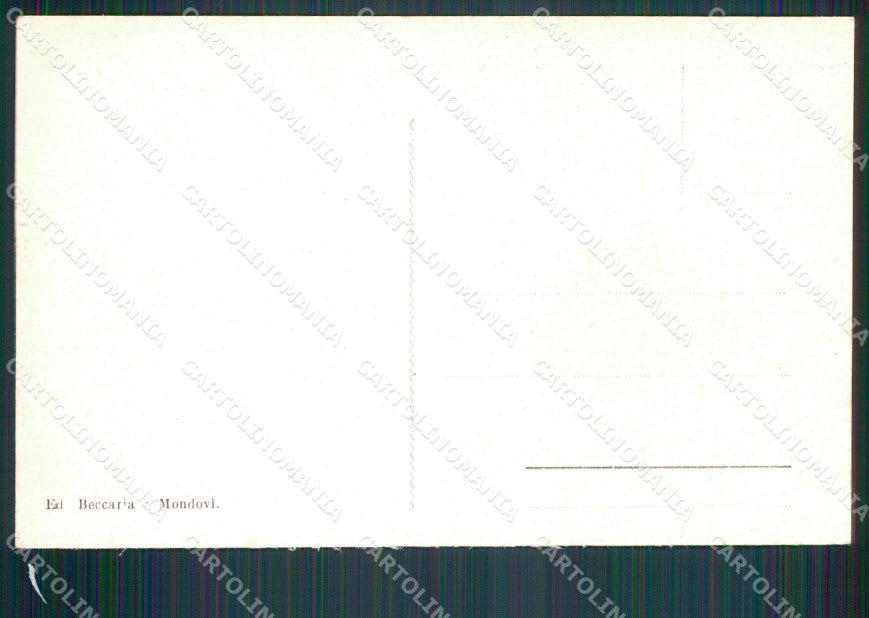 Cuneo Vicoforte Panorama cartolina MT6991 – retro