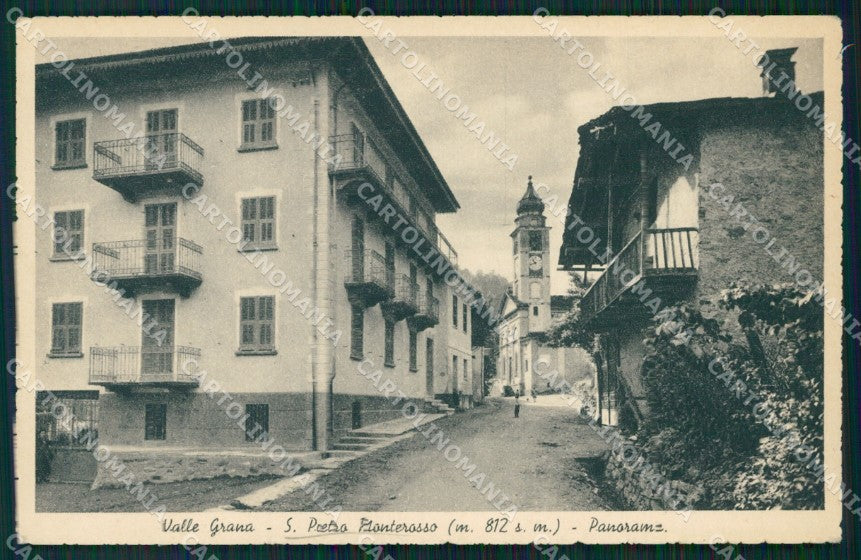 Cuneo San Pietro Monterosso Valle Grana cartolina MT6992 – fronte