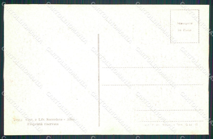 Cuneo Alba Corso Savona cartolina MT6994 – retro