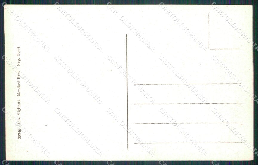 Cuneo Mondovì Breo Ponte del Rinchiuso cartolina MT6996 – retro