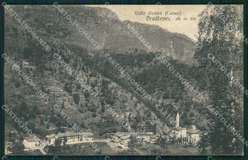 Cuneo Pradleves Valle Grana cartolina MT7002 – fronte