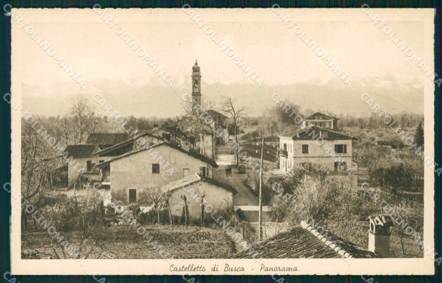 Cuneo Castelletto di Busca cartolina MT7014 – fronte