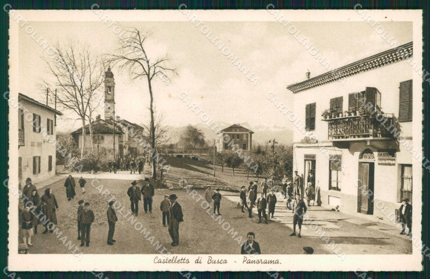 Cuneo Castelletto di Busca cartolina MT7022 – fronte