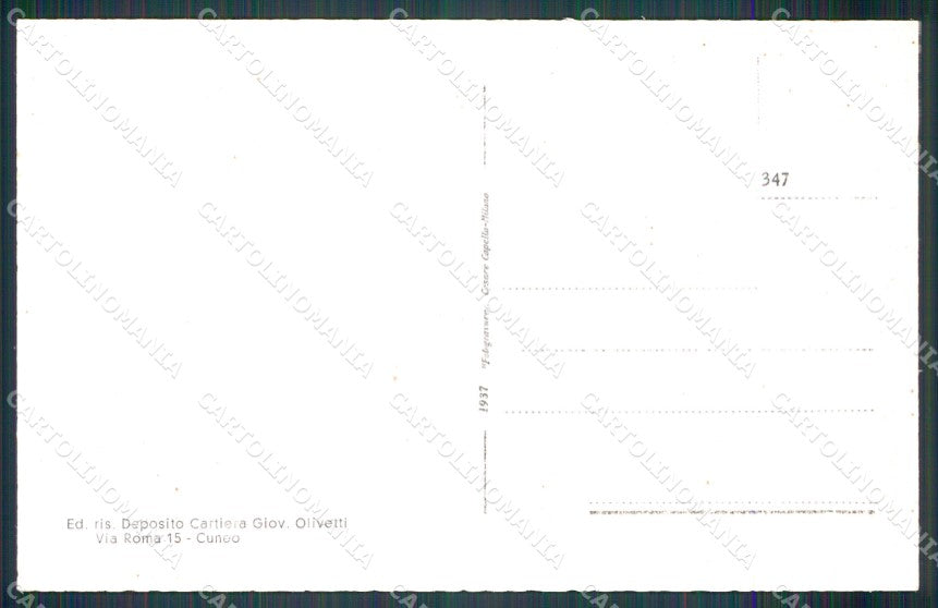 Cuneo Castelletto di Busca cartolina MT7022 – retro