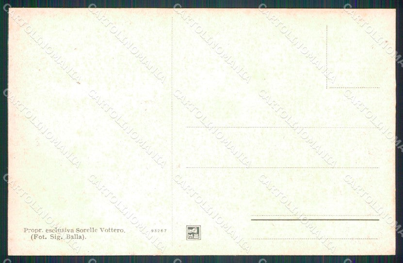 Cuneo Barge cartolina MT7028 – retro