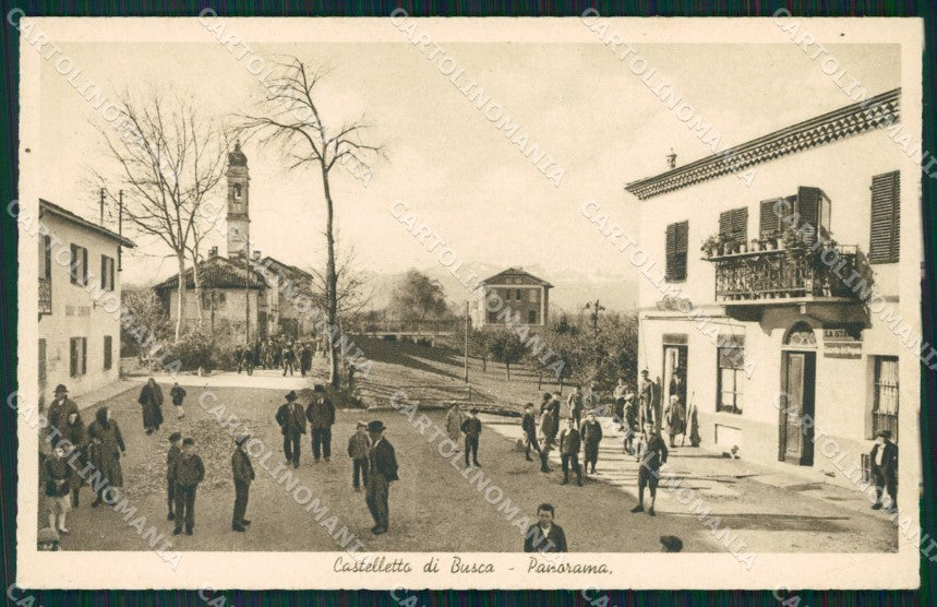 Cuneo Castelletto di Busca cartolina MT7043 – fronte