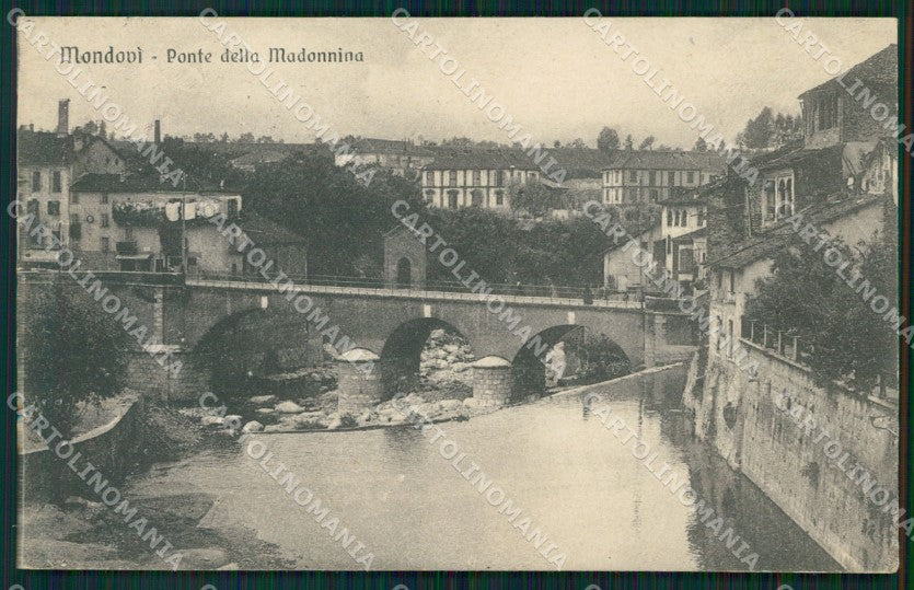 Cuneo Mondovì Il Ponte della Madonnina cartolina MT7052 – fronte