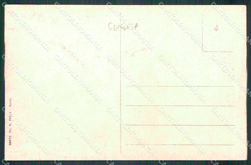 Cuneo Boves Frazione San Giacomo SCOLLATA cartolina MT7059 – retro