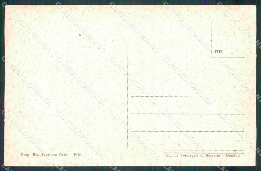 Cuneo Villanovetta di Verzuolo cartolina MT7060 – retro