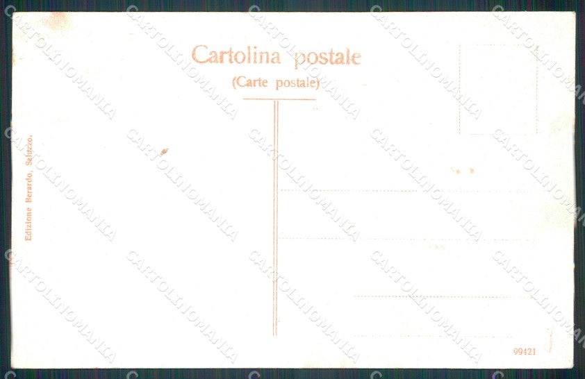 Cuneo Paesana Via Monviso cartolina MT7064 – retro