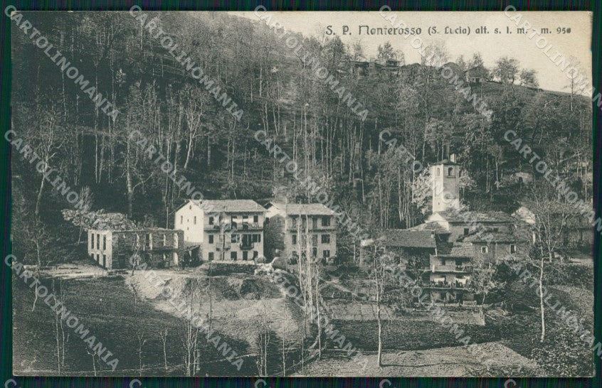 Cuneo San Pietro Monterosso Valle Grana Santa Lucia cartolina MT7065 – fronte