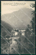 Cuneo Pradleves Valle Grana Grande Albergo del Castello cartolina MT7077 – fronte