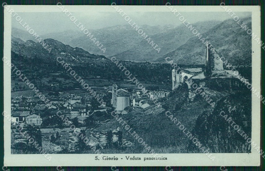 Torino San Giorio Susa Panorama cartolina MT7103 – fronte