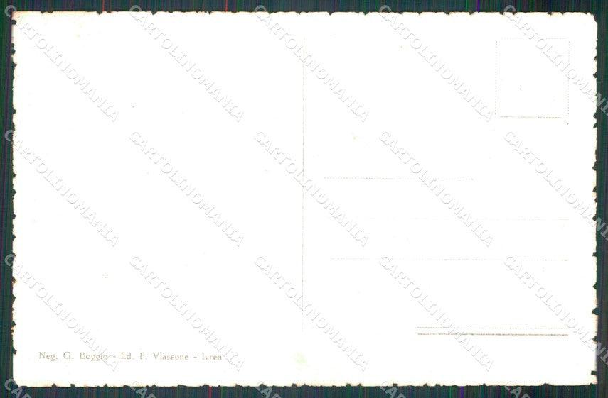 Torino Azeglio Chiesa Parrocchiale Interno cartolina MT7108 – retro