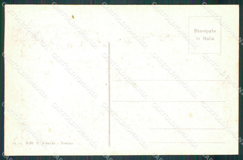Torino Chialamberto Val Nera Albergo della Posta cartolina MT7109 – retro