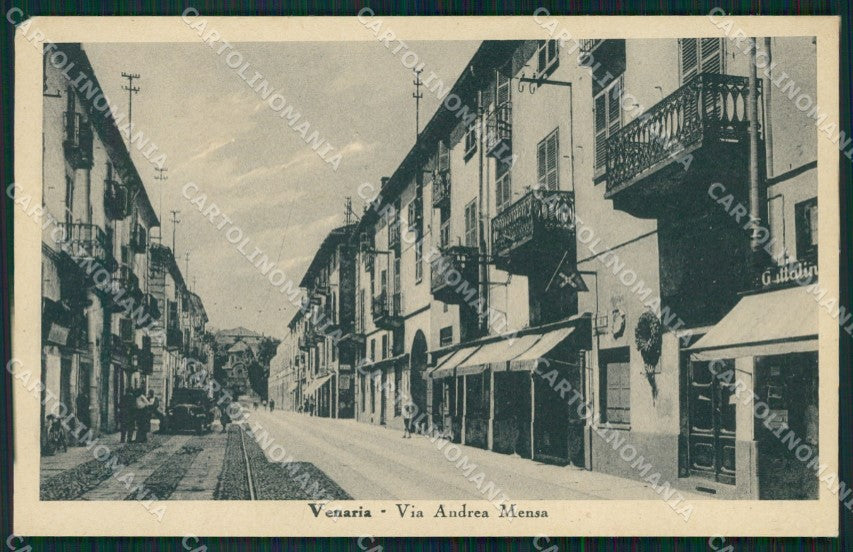 Torino Venaria Reale Via Andrea Mensa ABRASA cartolina MT7122 – fronte