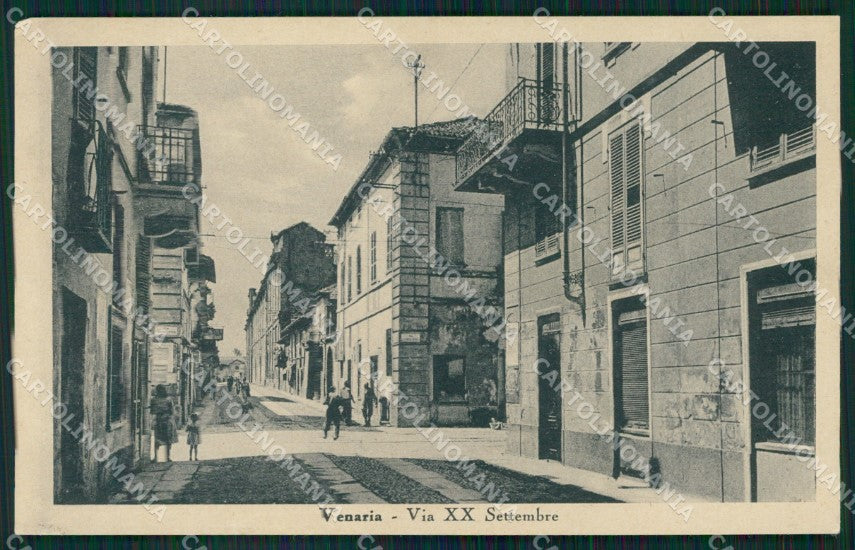 Torino Venaria Reale Via XX Settembre cartolina MT7123 – fronte