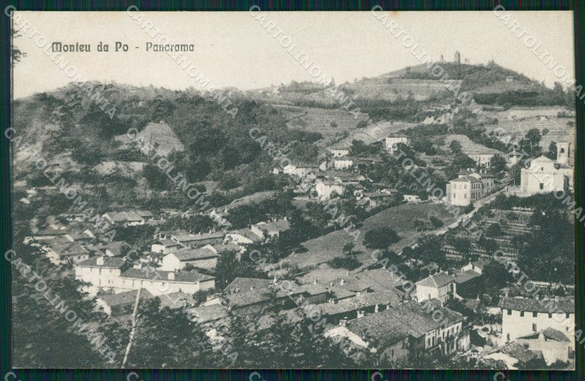 Torino Monteu da Po cartolina MT7129 – fronte