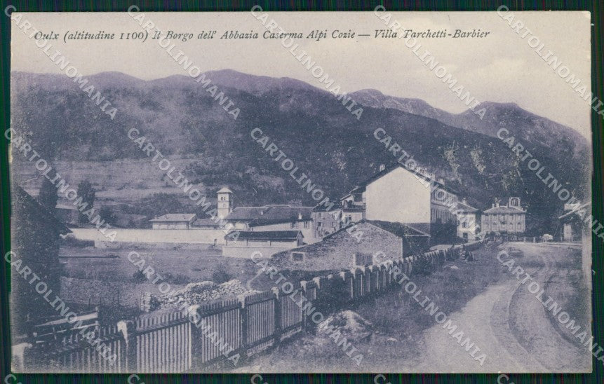 Torino Oulx Genta SCOLLATA cartolina MT7134 – fronte