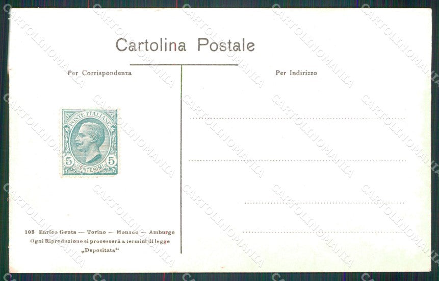 Torino Oulx Genta SCOLLATA cartolina MT7134 – retro