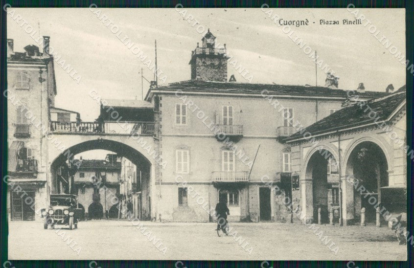 Torino Courgnè Piazza Pinelli cartolina MT7137 – fronte