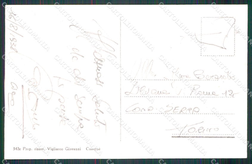 Torino Courgnè Piazza Pinelli cartolina MT7137 – retro