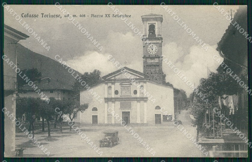 Torino Cafasse Piazza XX Settembre cartolina MT7143 – fronte