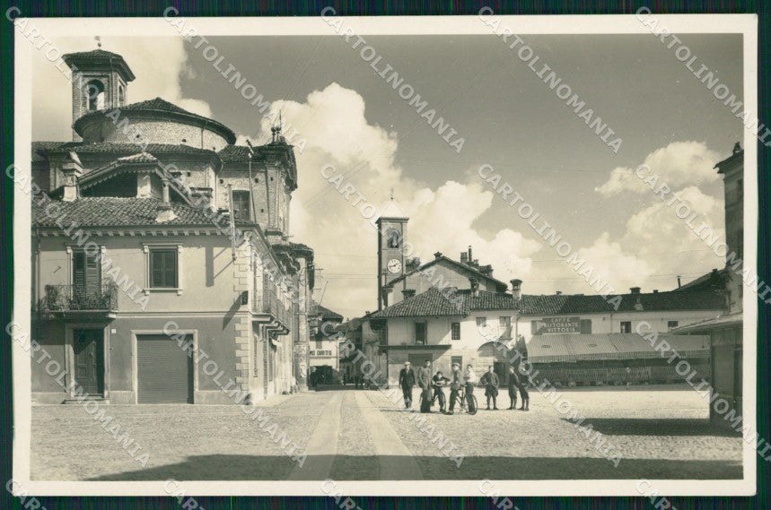 Torino Caselle Torinese Piazza Umberto I Foto cartolina MT7146 – fronte