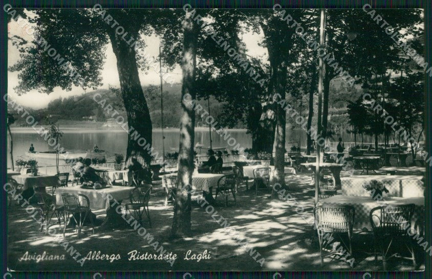 Torino Avigliana Albergo Ristorante Laghi Foto cartolina MT7148 – fronte