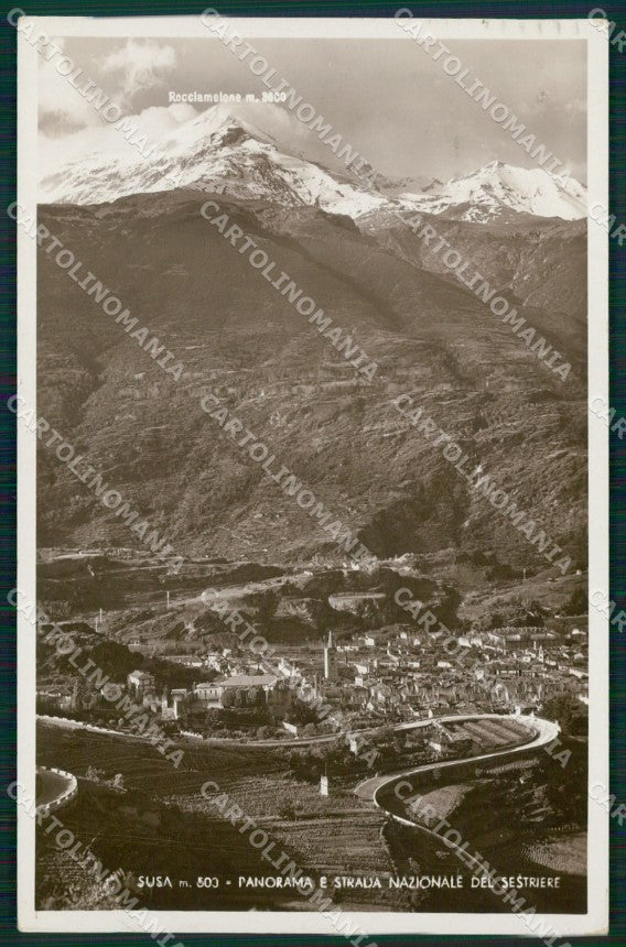 Torino Susa Panorama Foto cartolina MT7149 – fronte