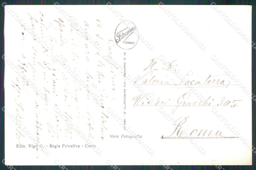Torino Corio Canavese Foto cartolina MT7151 – retro