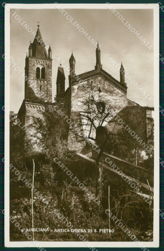 Torino Avigliana San Pietro PIEGA Foto cartolina MT7164 – fronte