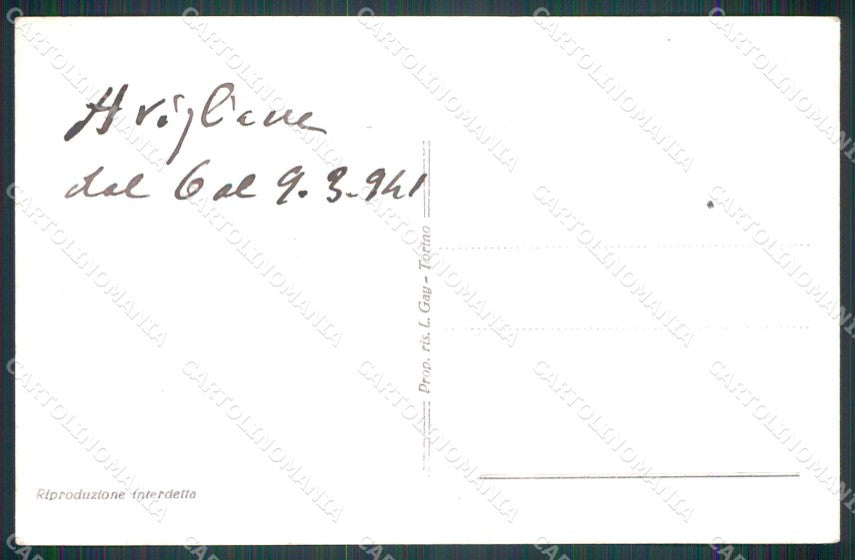 Torino Avigliana San Pietro PIEGA Foto cartolina MT7164 – retro