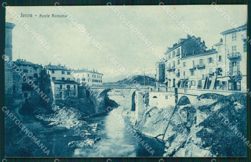 Torino Ivrea Ponte Romano cartolina MT7184 – fronte